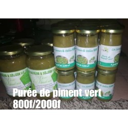 Purée de piment vert