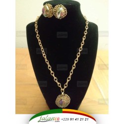 Ensemble collier en cuivre...